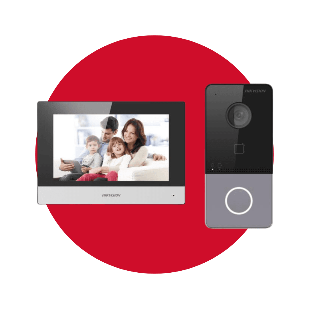 Hikvision DS‑KIS603‑P Video Intercom Kit